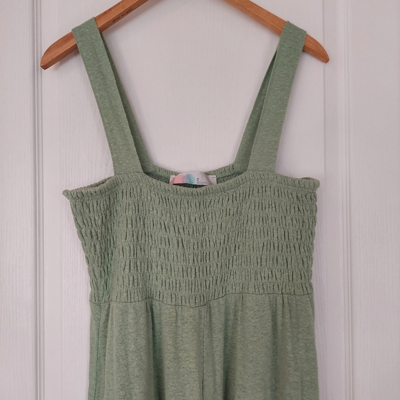 Free People Beach Homecoming Jumper Wide leg Linen Blend Size Meduim - Picture 2 of 7